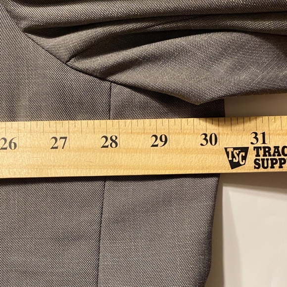 BUY 1 GET 1 SUIT COAT Stacy Adam Blazer Classic Fully Lined Two Vent 60R Gray - Picture 11 of 13